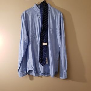 Brooks Brothers shirt with Michael Kors tie